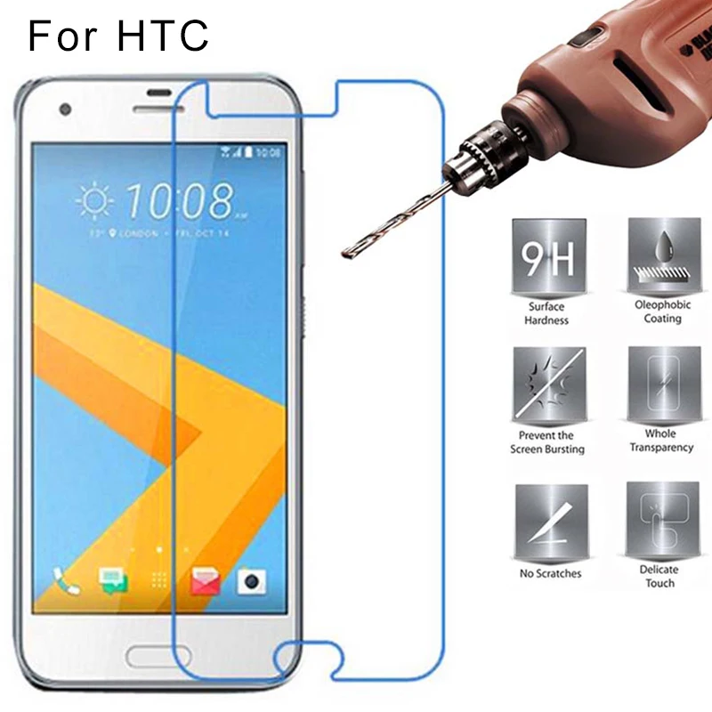 Защитное стекло для экрана телефона HTC Desire 530 620 626 628 728 жесткое закаленное 816 820 825 826
