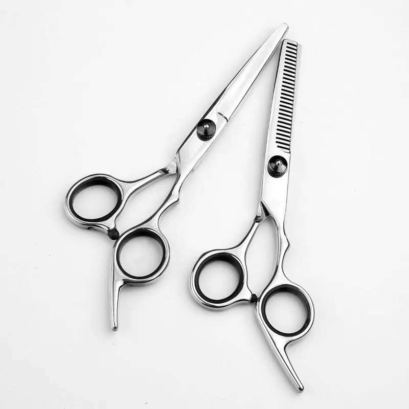 

Professional Hairdressing Scissors Kit Hair Cutting Scissors Hairbrush Hair Clip Cape Grooming Comb for Barbershop