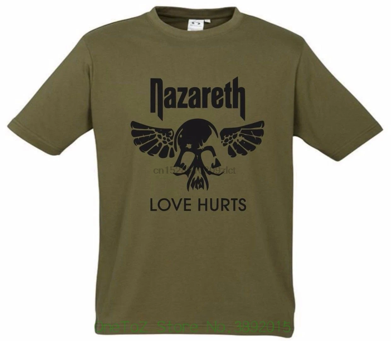 Футболка мужская с принтом фасон назарета редкая тенниска цвета хаки твердый