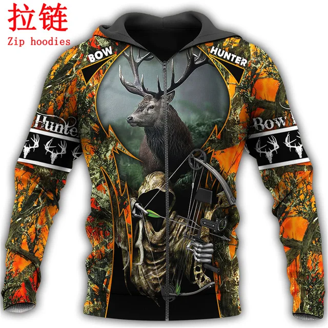 

Fashion Mens Hoodie Beautiful Hunting Camo 3D Printed Harajuku Sweatshirt Unisex Casual Jacket Pullover Men Clothing