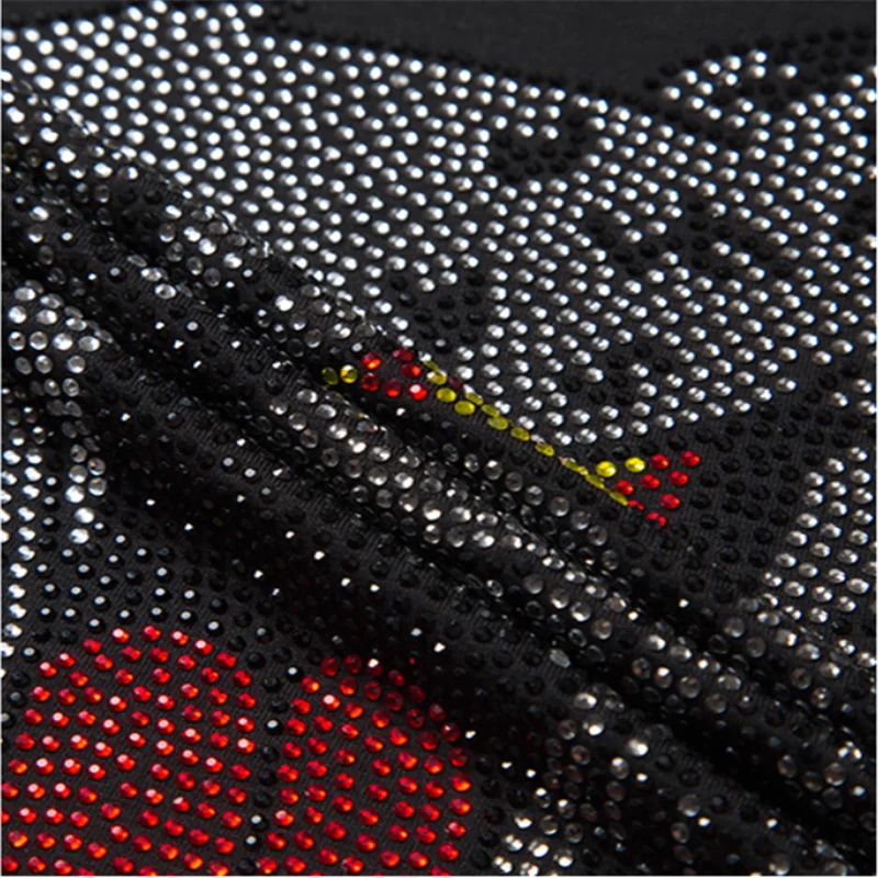 

men's T-shirt new rhinestone long sleeve high quality leisure fashion European and American