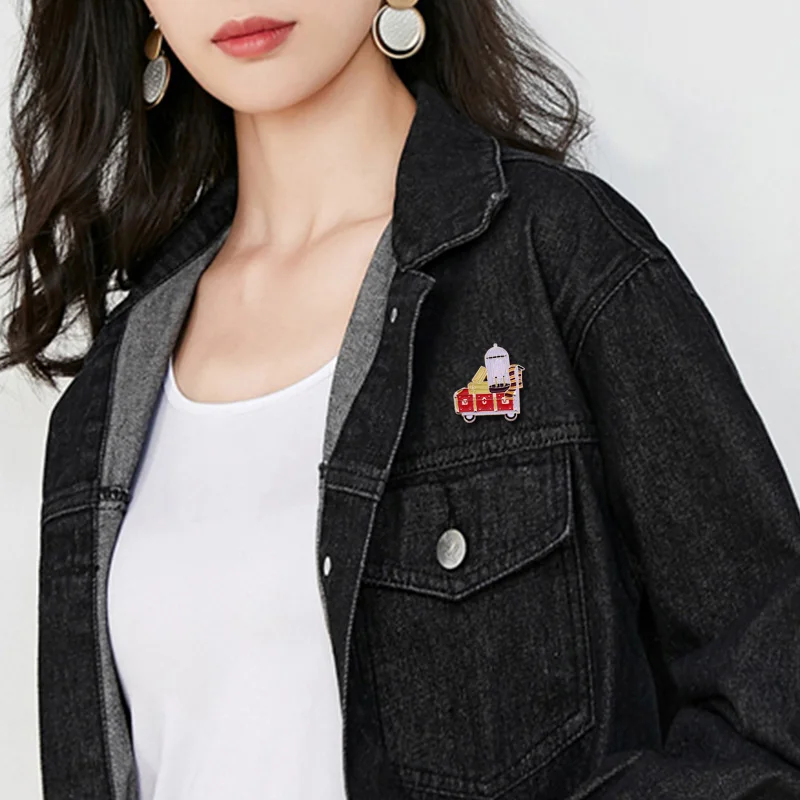 Тренируйте булавку для посадки из сериала фильмов философский камень с белой