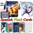 2021 Покемон с двойным карманом, связующего Коллекционеров Альбом аниме карточная игра Портативный хранения чехол Топ загруженный список игрушка в подарок для детей