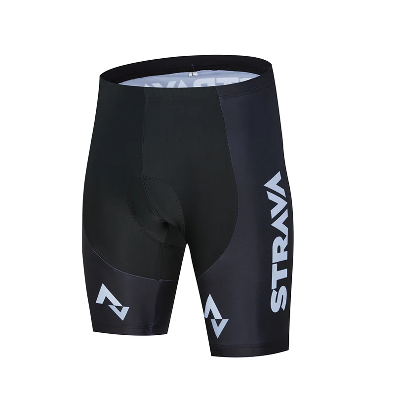 2020 STRAVA Pro Team Summer Cycling T-shirt Set Breathable Bicycle Wear Short Sleeve Shirt Men Shorts 19D Rubber | Спорт и