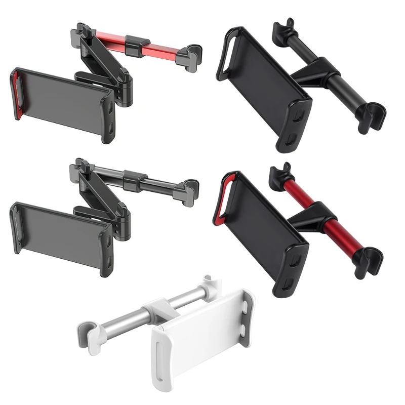 

Car Rear Pillow Mobile Phone Holder Telescopic 360 Degree Rotating Bracket