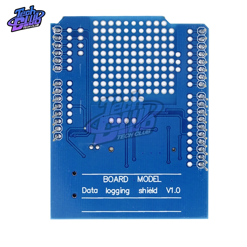 DS1307 Logging Recorder Data Logger Shield Module With Micro SD Slot V1.0 for Arduino | Инструменты