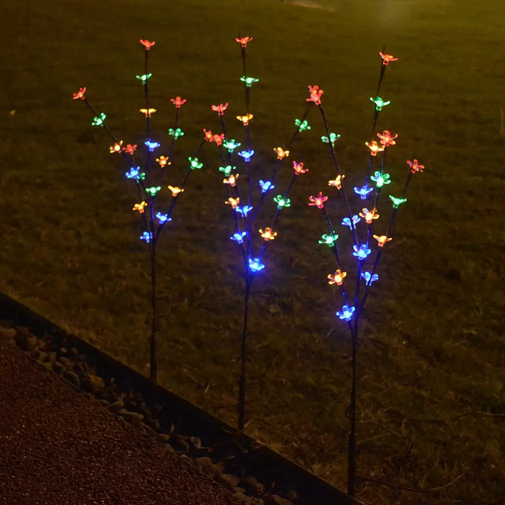 Вишневое дерево ветка светодиодный светильник Рождество День кулон в виде