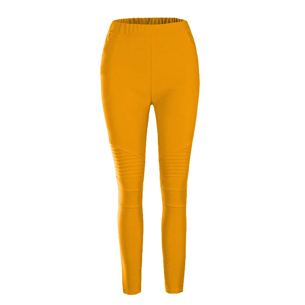 

Comfortable Skinny Elastic Waistband Pants Leggings Women Fashion Sexy Women Skinny Leggings Stretchy Famale Casual Leggings