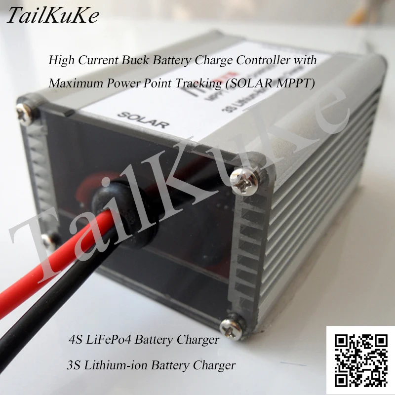 Литиевая батарея 3 серии литий железо фосфатная 4 Солнечный контроллер MPPT 18 в