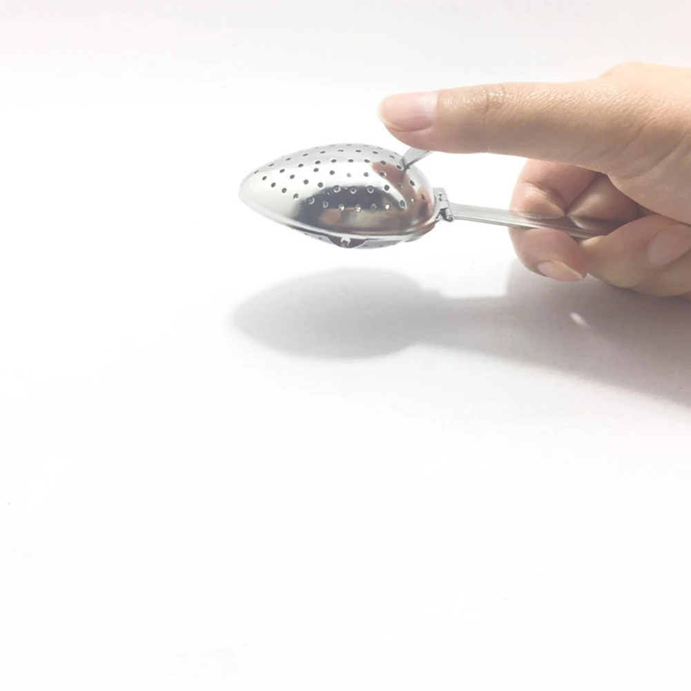 Безопасная сетчатая кофейная ложка из нержавеющей стали серебристая легкая