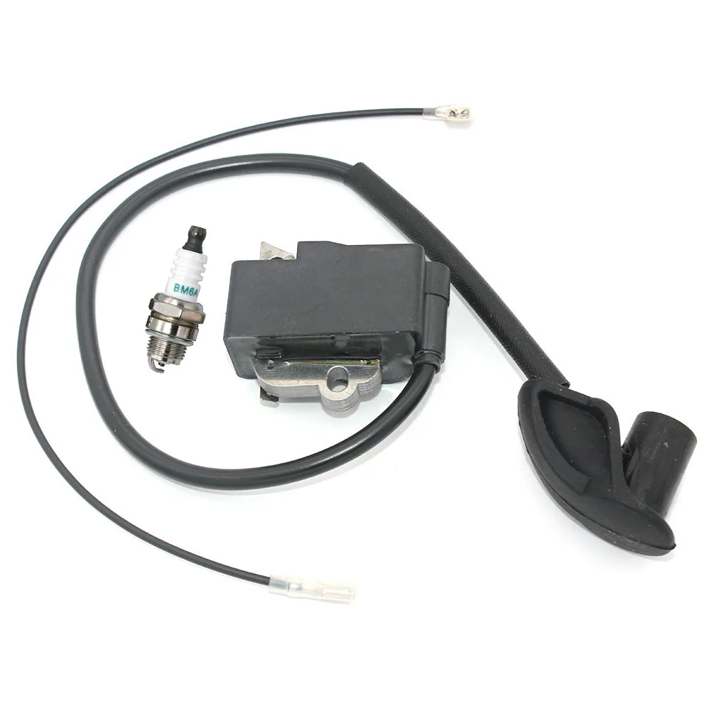 Ignition Coil Module BM6A Spark Plug For Stihl FS120 FS120R FS200 FS250 FS300 FS350 BT120C BT121 FR35 String Trimmer 41344001301 |