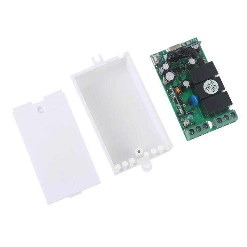 

AXYB Convenient 220V Overload Protection 3-way Remote Control Switch Suitable for KZ00725 with 3 Buttons Portable