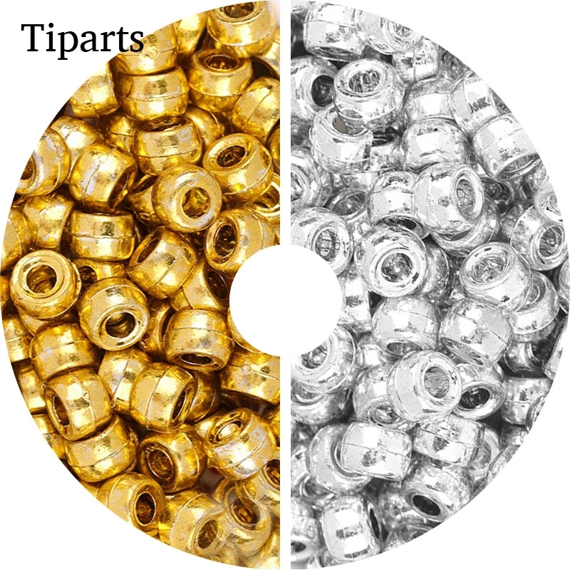 

50pcs Golden Color Loose Spacer Beads Charm Cezch Glass Seed Bead Handmade Jewelry Making DIY Garment Bead Accessories