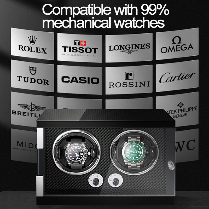 Автоматические деревянные часы Winder Box аксессуары дисплей механические