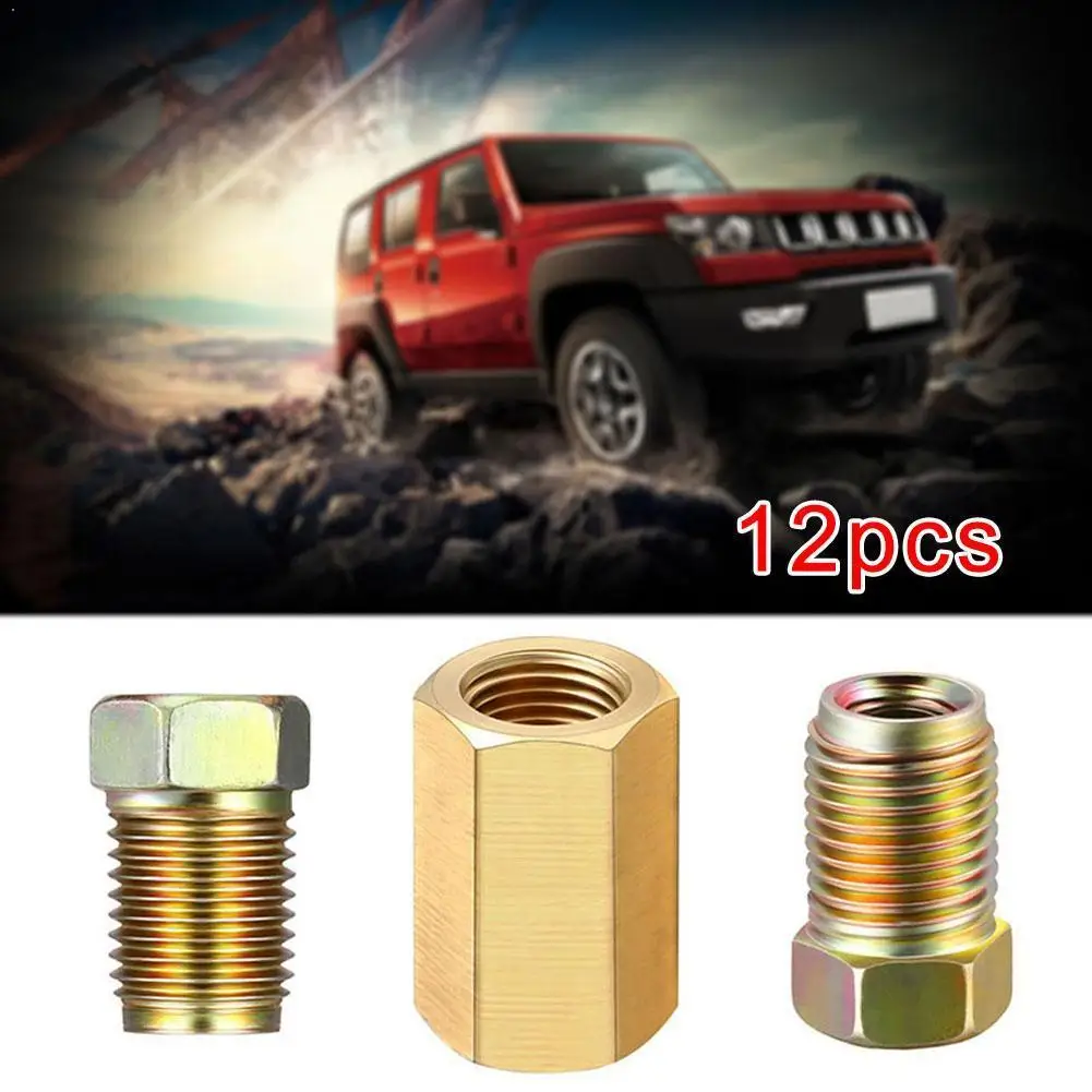 

Brake Fittings Brass Inverted Flare Union & COMPRESSION FITTING 12 pcs J8J2