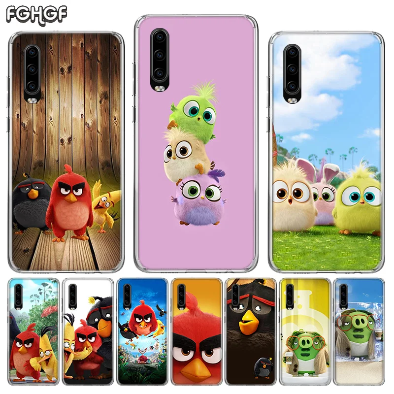 В Angry Bird Fundas силиконовый чехол для телефона huawei Honor 20 9X Pro 10 9 lite 8X 8A 20i 8C 8S секунд