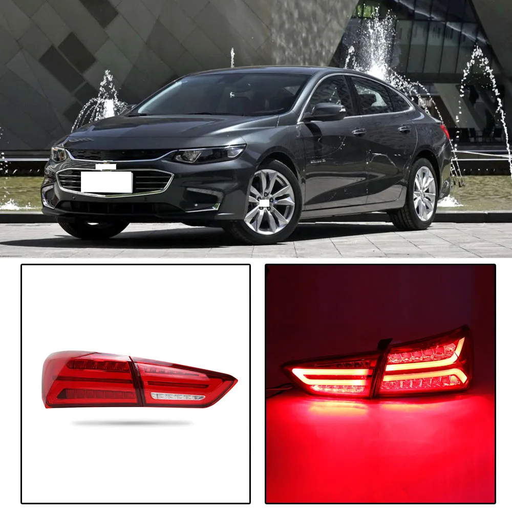 Светодиодный задний фонарь CAPQX 4 шт./лот для Chevrolet Malibu 2016 2017 2018 стоп сигнал