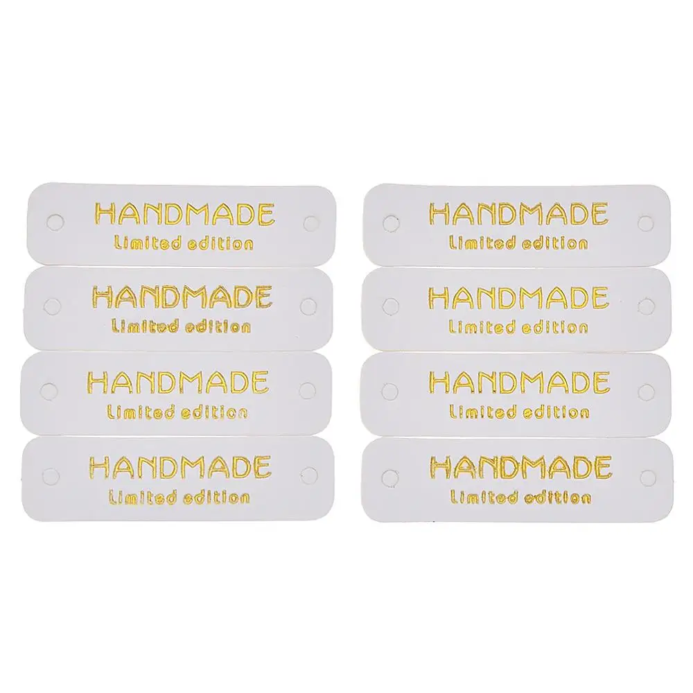 8 шт. кожаные этикетки для сумок обуви шляп | Дом и сад