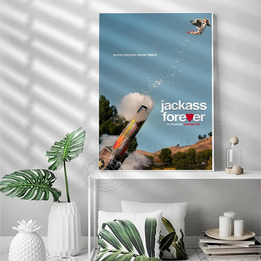 Jackass Forever комедия фильм художественные принты плакат Современный иллюстрация