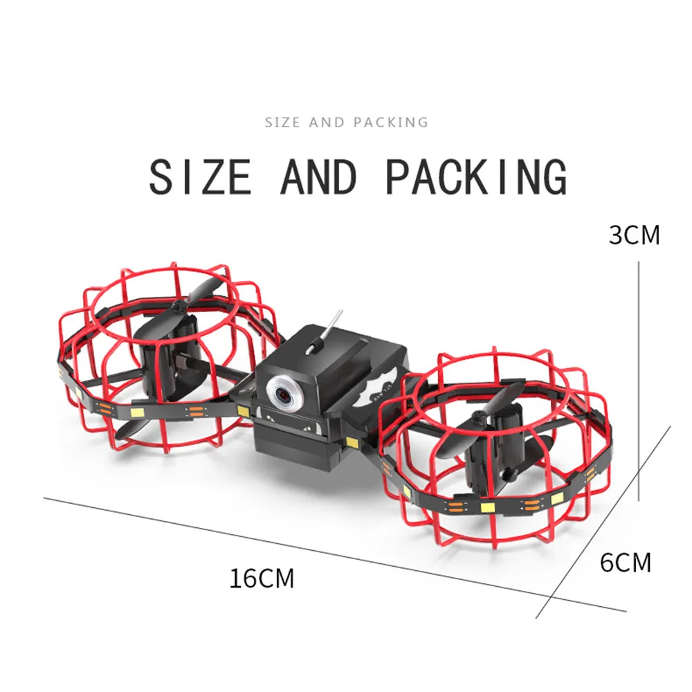 

M3 2.4g Wifi Fpv 5mp 720p Constant Pressure Rc Quadcopter Folding Hd Wide-angle Camera Drone Four-axis Helicopter