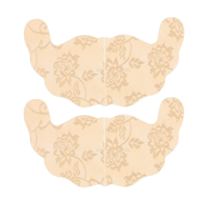 

Women Mesh Chest Stickers Invisible Breast Lift Tape Overlays Nipple Stickers Reusable Bra Nipple Covers Nude Black Breast Pad