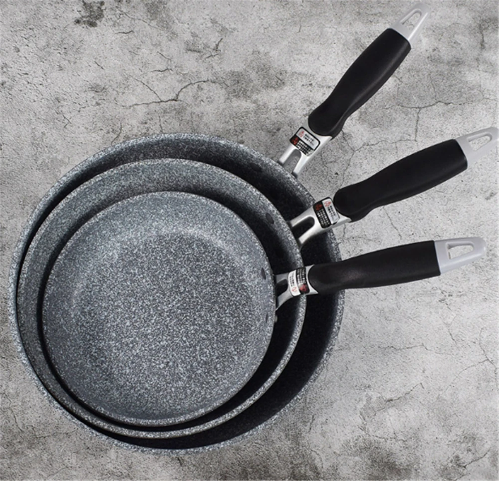 

Frying Pan 20cm 26cm 28cm Non-stick Skillet Cauldron Induction Cooker Wok Pan Bread Pizza Egg Pan Gas Stove Pancake Pan for Home