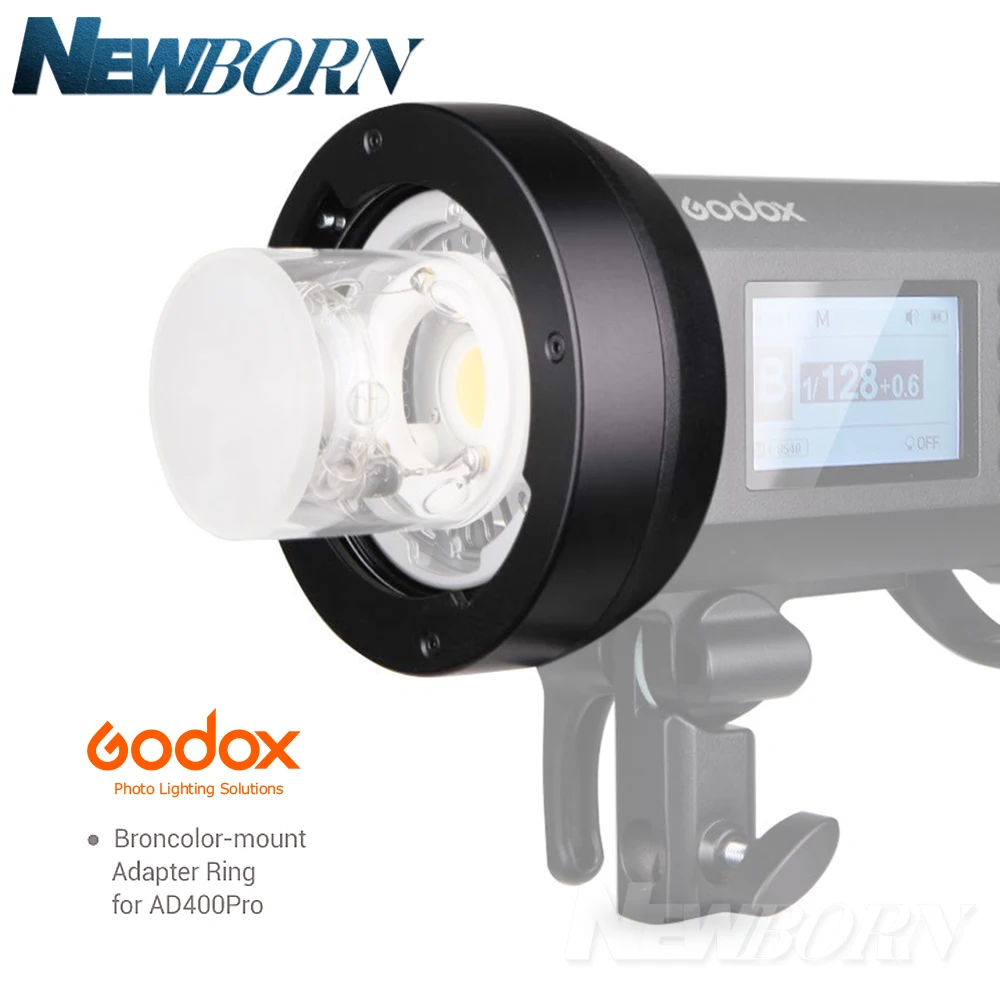 Новинка кольцевой адаптер Godox AD400Pro Flash Broncolor для аксессуаров | Электроника