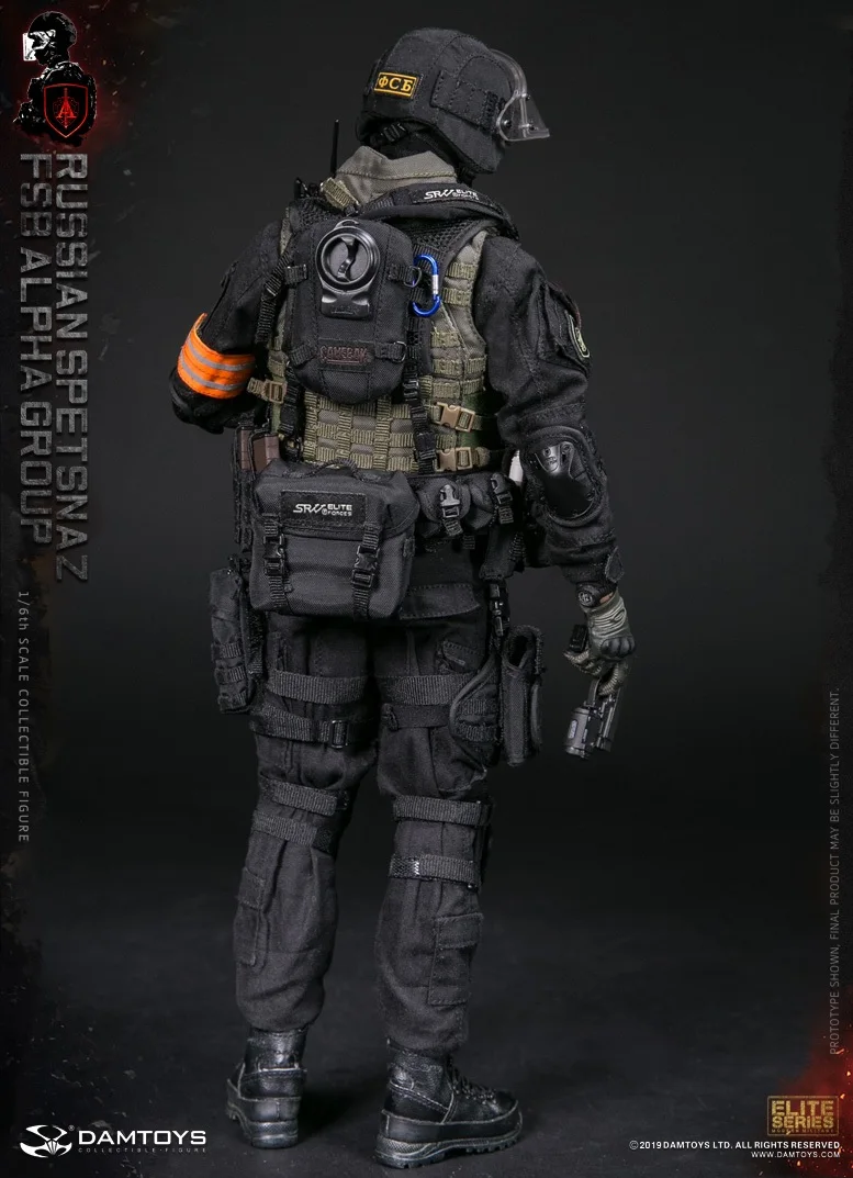 DAMTOYS 1/6 русский спецназ фsb АЛЬФА группа фигурка военный солдат мужские фигурки модели