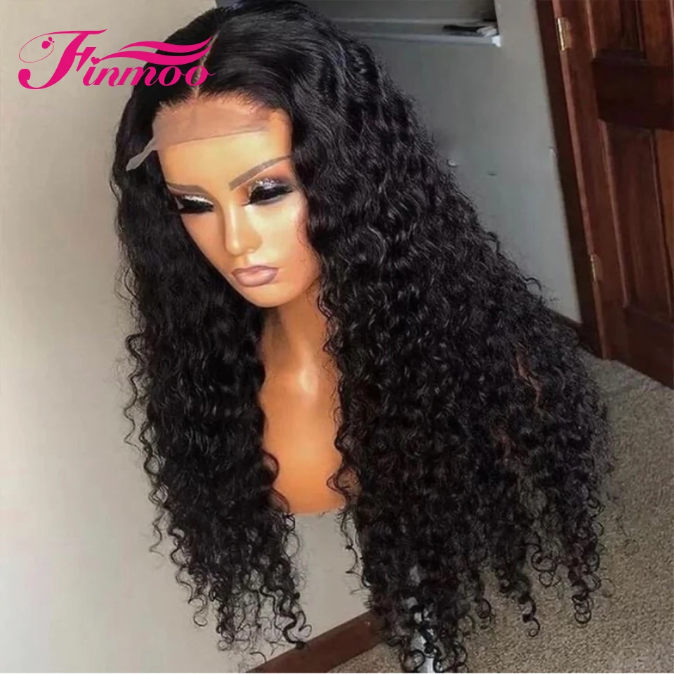 Парик с глубокой волной человеческие волосы парики детскими волосами