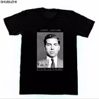 Рубашка Lucky Luciano Mugshot с цитатами, 3 футболки, Мужская модная хлопковая футболка с коротким рукавом и принтом мафии Картель, черная одежда sbz143