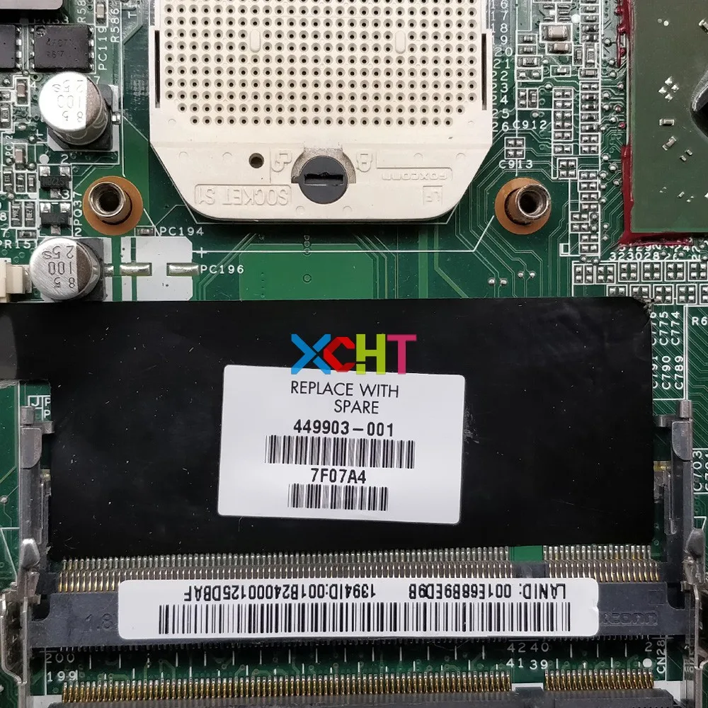 Материнская плата для ноутбука hp Pavilion DV6 DV6000 DV6500 DV6600 серии 449903-001