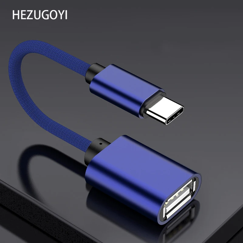 Переходник с USB-C на USB OTG-кабель MicroUSB Type C папа 3 0 мама Кабель-адаптер для Samsung Xiaomi