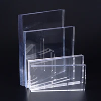 transparent acrylic plexiglass board cuttable plastic transparent board durable door decoration and logo 1pcs 8mm thickness