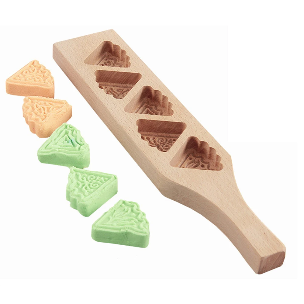 

Deepened Wood 3D Mooncake Mold Baking Tool Pumpkin Pie Steamed Bread Kitchen Mould
