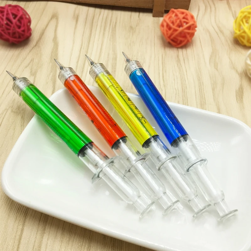 

Needle Tube Syringe Shape Mechanical Pencil Office School Stationery 1Pc Drop ship