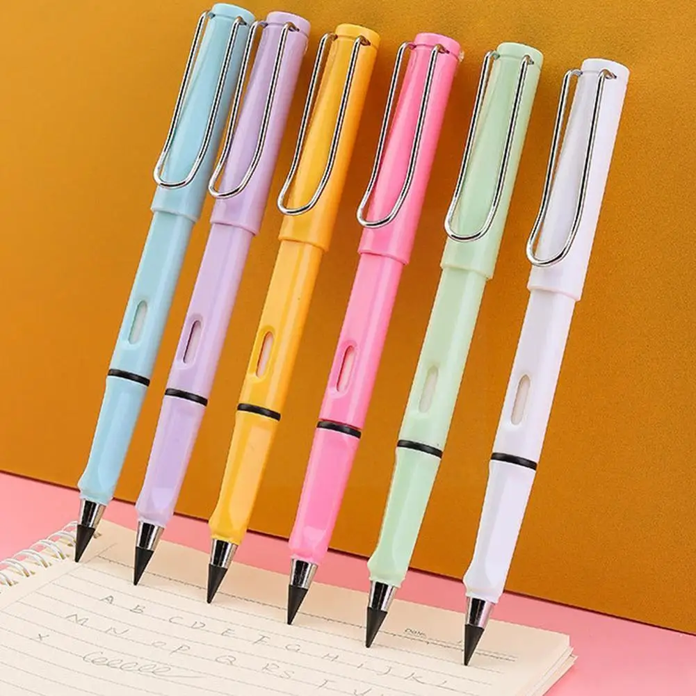 

Metal Unlimited Writing Eternal Pencil Magic No Ink Sketch Novelty Environmentally Gifts Art Pen Pen Signature Painting Wri N2X1