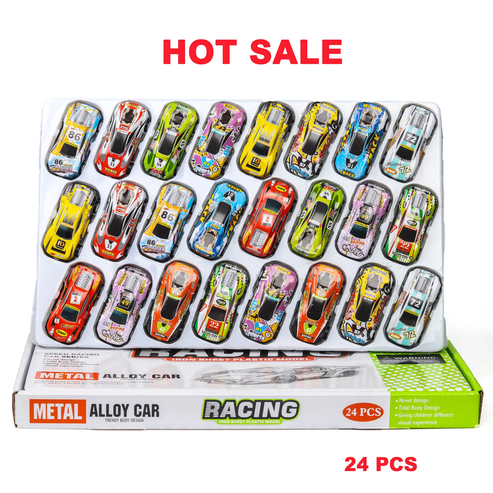 Новинка 24 шт. горячее колесо мини забавная оловянная игрушка скутер Спортивная