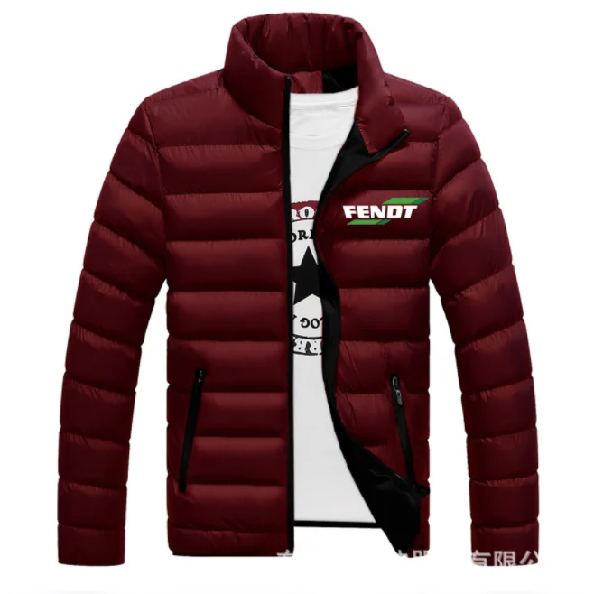 

2020 New for FENDT Winter Jackets Parka Men Autumn Winter Warm Outwear Brand Slim Mens Coats Casual Windbreaker Quilted Jacket