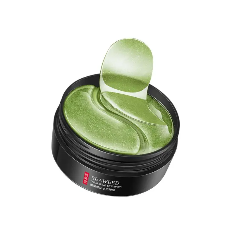 60 шт. маска для глаз с эссенцией водорослей увлажняющая питательная накладки