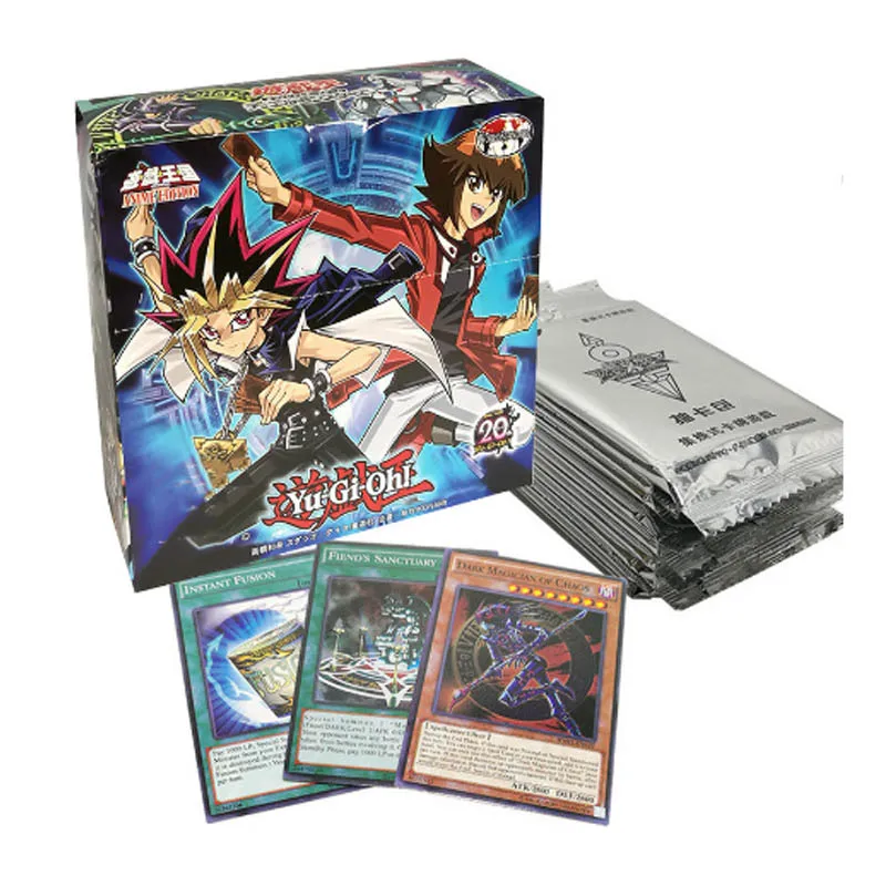 240 шт./компл. Yugioh карты yu-gi-oh Аниме игровая коллекция карт, игрушки для мальчиков и девочек, Brinquedo - Цвет: F