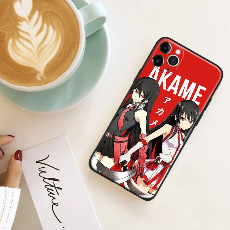 Okami Akame Ga Kill Манга Арт силиконовый чехол для телефона iPhone Se 6 6s 7 8 Plus X Xr Xs 11 12 Mini Pro Max