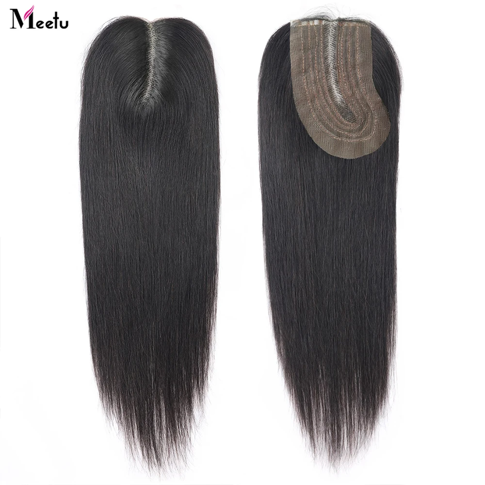 

Meetu Middle Part Lace Closure 2X3 Brazilian Straight Closure Cheap Human Hair 150% Medium Brown Swiss Lace Closure 1Pc Non-Remy