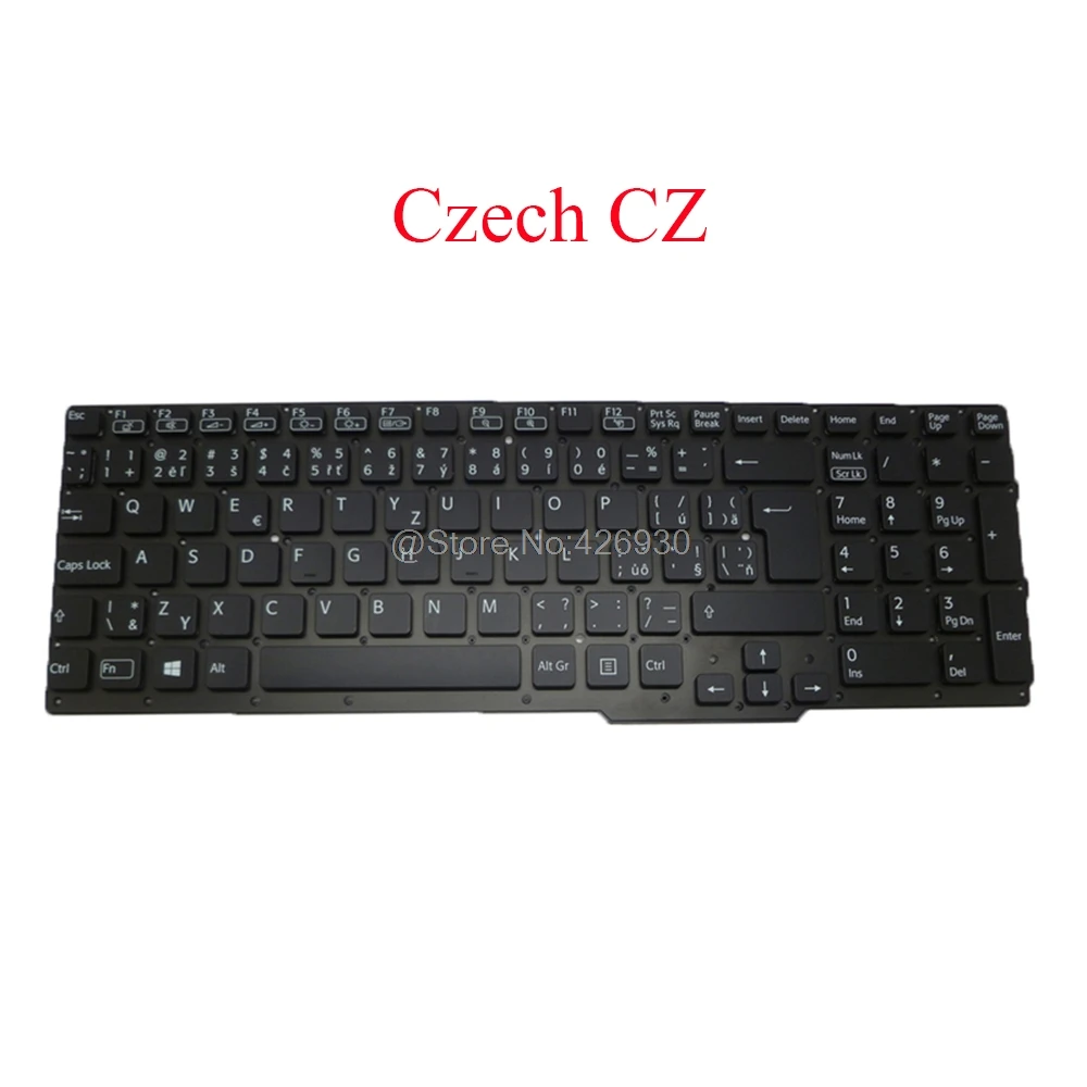 Ноутбук SL TR CZ клавиатура для SONY VAIO SVS15 149015561SI 149066011TR 149065911CZ Турецкий Чешский