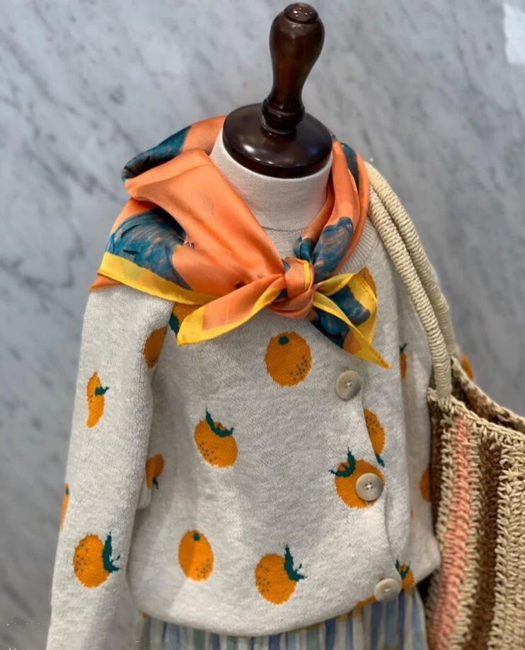 Предпродажа детских свитеров 2020 г. Весенне летний новый свитер для маленьких