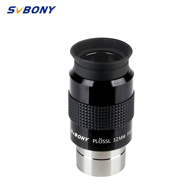 

SVBONY Eyepiece 1.25" (PLOSSL) PL Telescope Eyepiece 6/12/17/25/32/40mm 4-Element Design 48-Degrees Field of View SV131