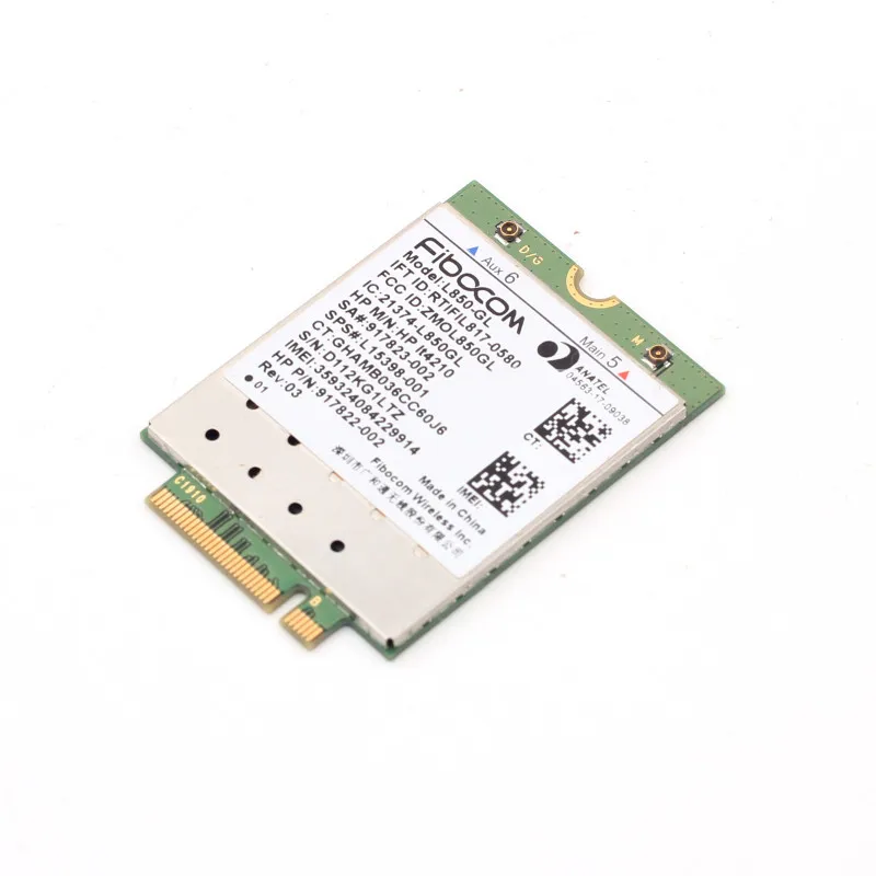 l850 gl for hp lt4210 fibocom 4g lte card xmm 7360 wwan mobile module for hp 840 430 g5440 g5450 g5640 notebook pc free global shipping