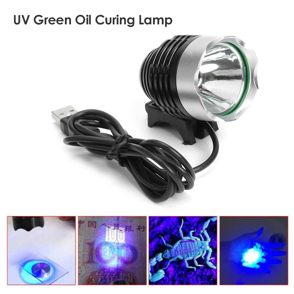 

UV Glue Curing Lamp Mobile Phone Repair Tools K-338 USB Green Oil Heating Light for Smart Mobile Phone Maintence Accessaries