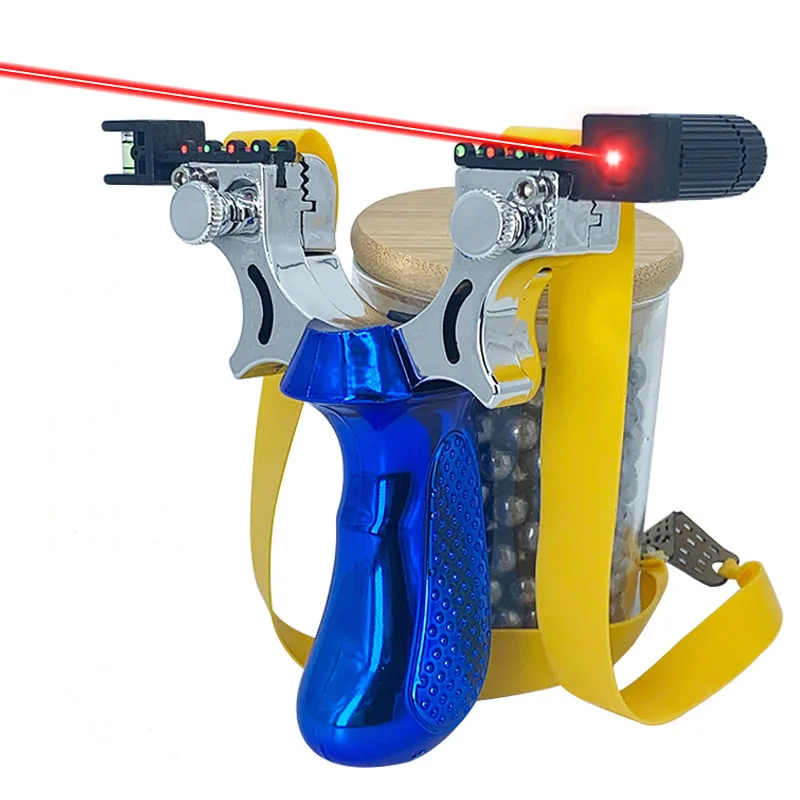 Laser Slingshot Professional Hunting Combat Powerful Paintballs Slingshots Shooting Pro Sports Entertainment | Инструменты