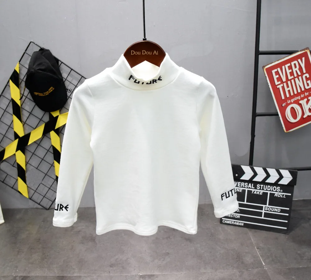 Детские футболки для мальчиков на весну-осень Детская одежда Футболки маленьких