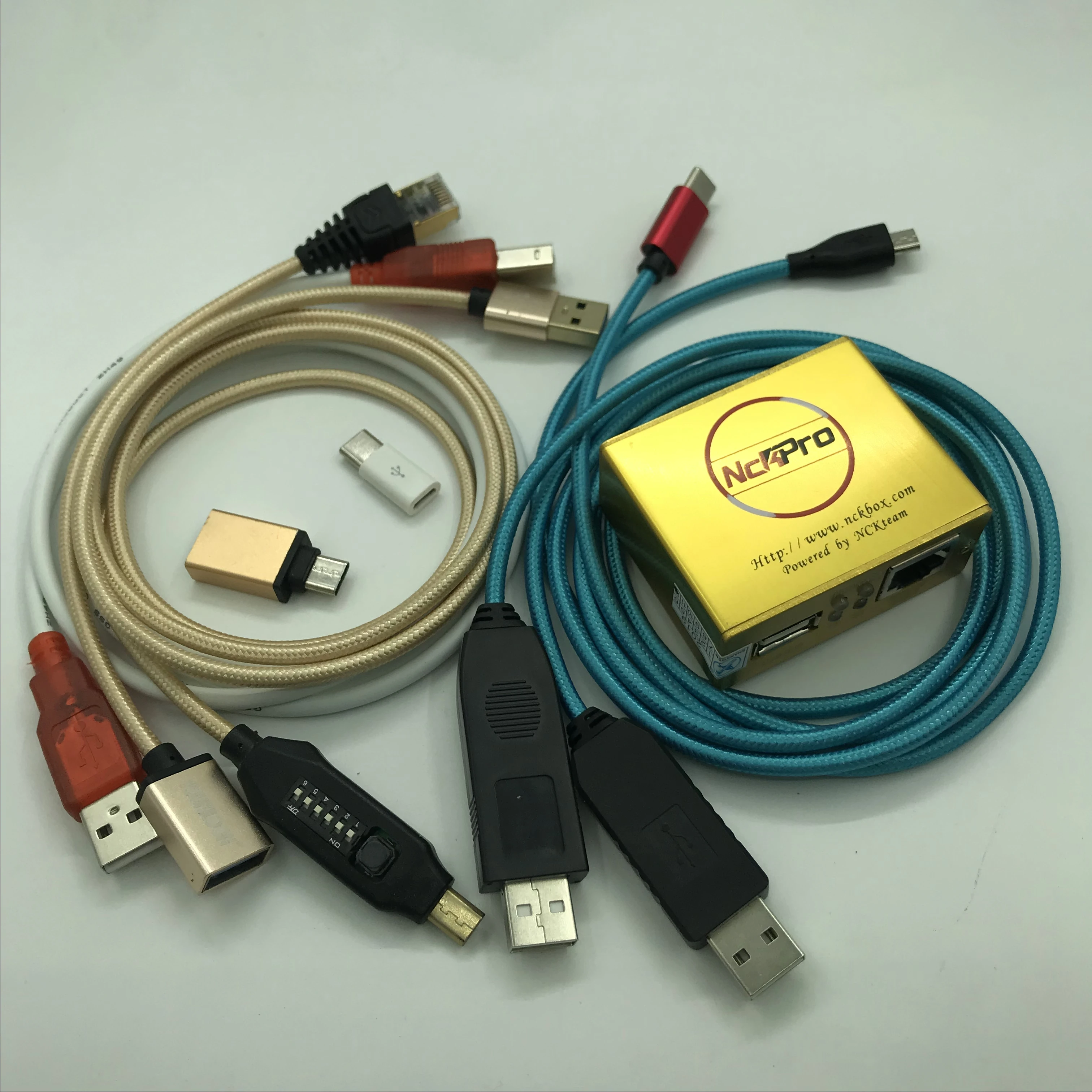 

100% Original NCK PRO BOX（NCK BOX + UMT BOX 2 in 1 ) + OCTOPLUS FRP 2 in 1 cable + UMF ALL Boot cable